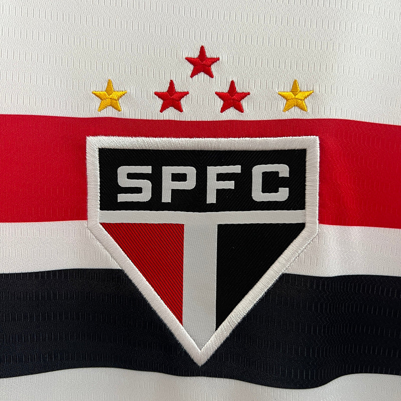 Camisa 24∕25 Long Sleeve Sao Paulo Home