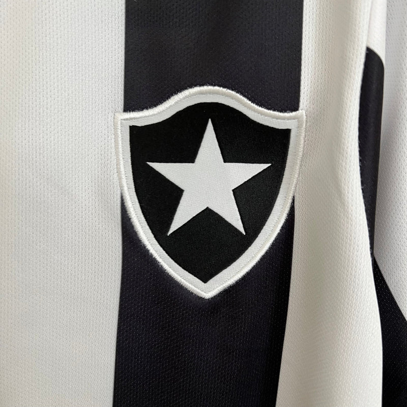 Camisa Botafogo I 24/25 Kappa - Branco e Preto