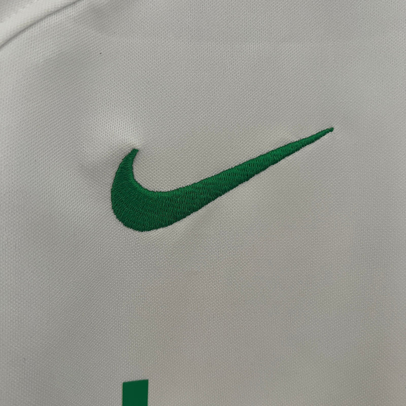 Atlético Nacional da Colômbia Away 24/25 - Branco com Verde