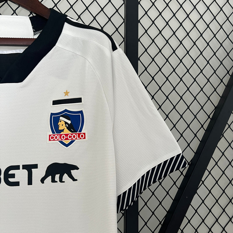 Camisa Colo Colo Home 24/25 - Adidas - Branca