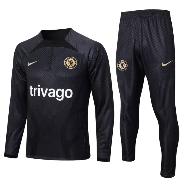 Conjunto de Treino do Chelsea 22/23 Preto