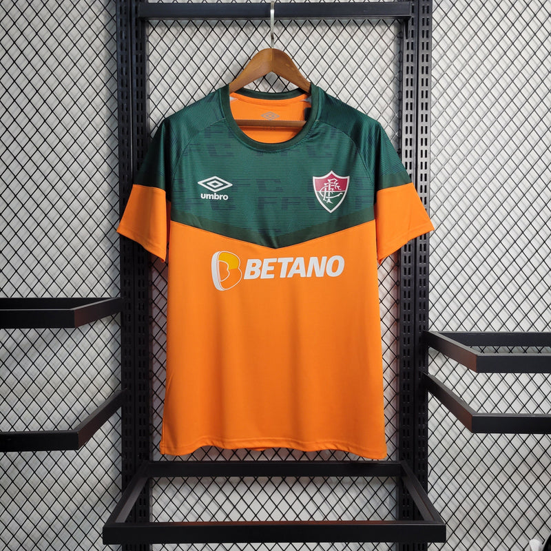 Camisa Fluminense Treino Laranja - 23/24