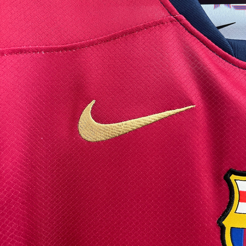 Camisa Barcelona I 24/25 - Nike - Vermelho e Azul