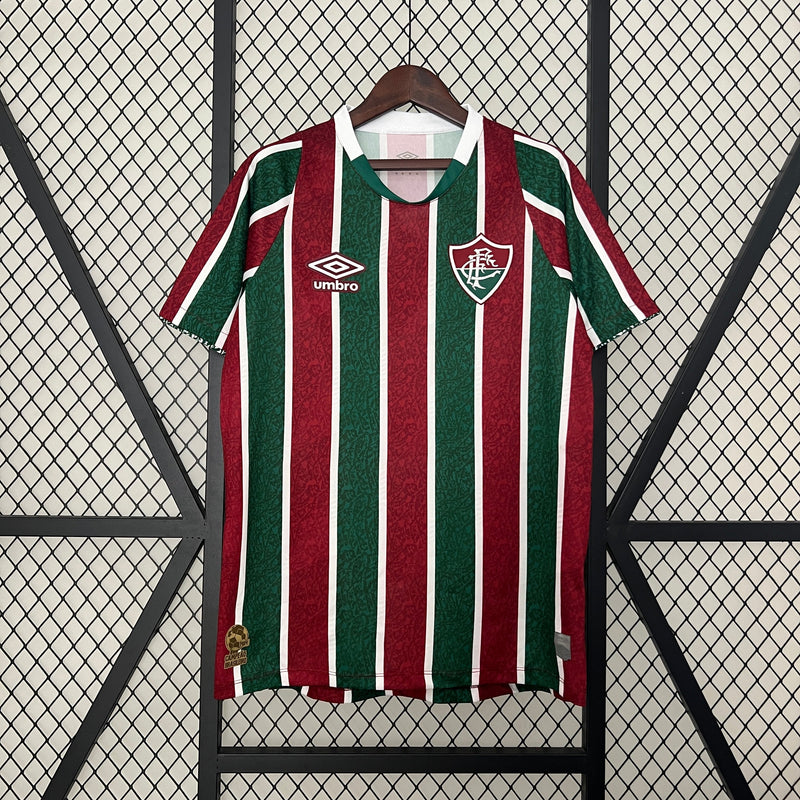 Camisa Fluminense I 24/25 - Umbro - Vermelha e Verde