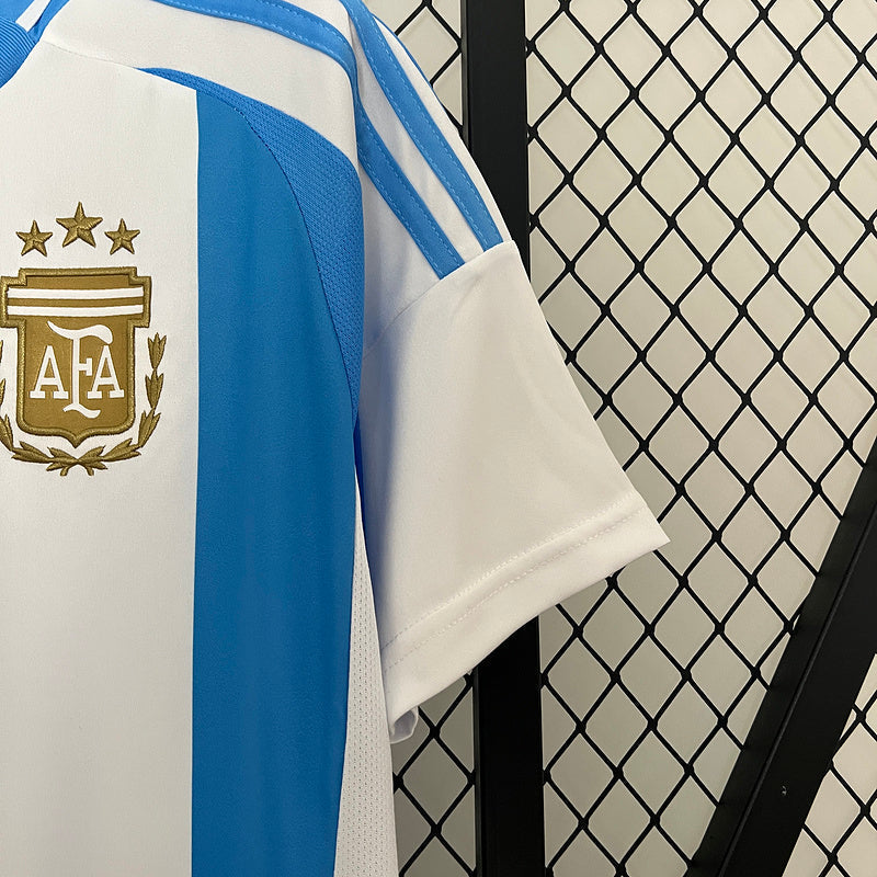 Camisa Seleção da Argentina 24/25 Adidas - Azul e Branca