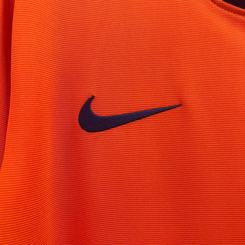 Camisa Holanda 2024/25 Home - Laranja - Nike