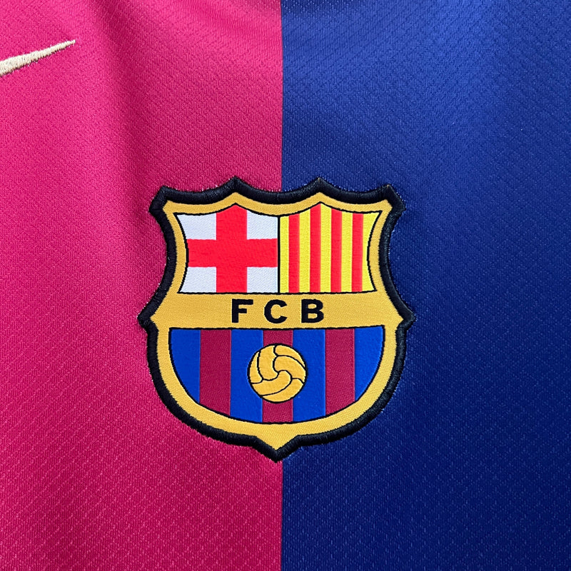 Camisa Barcelona I 24/25 - Nike - Vermelho e Azul