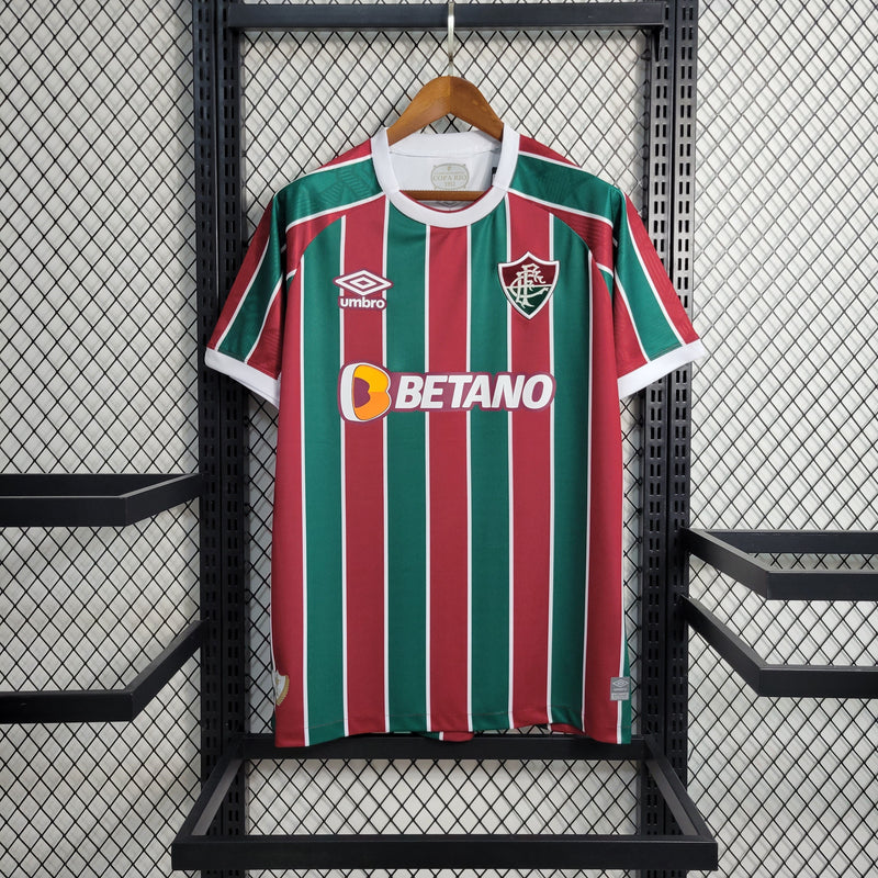 Camisa Fluminense 23/24 - Umbro Torcedor Masculina - Lançamento