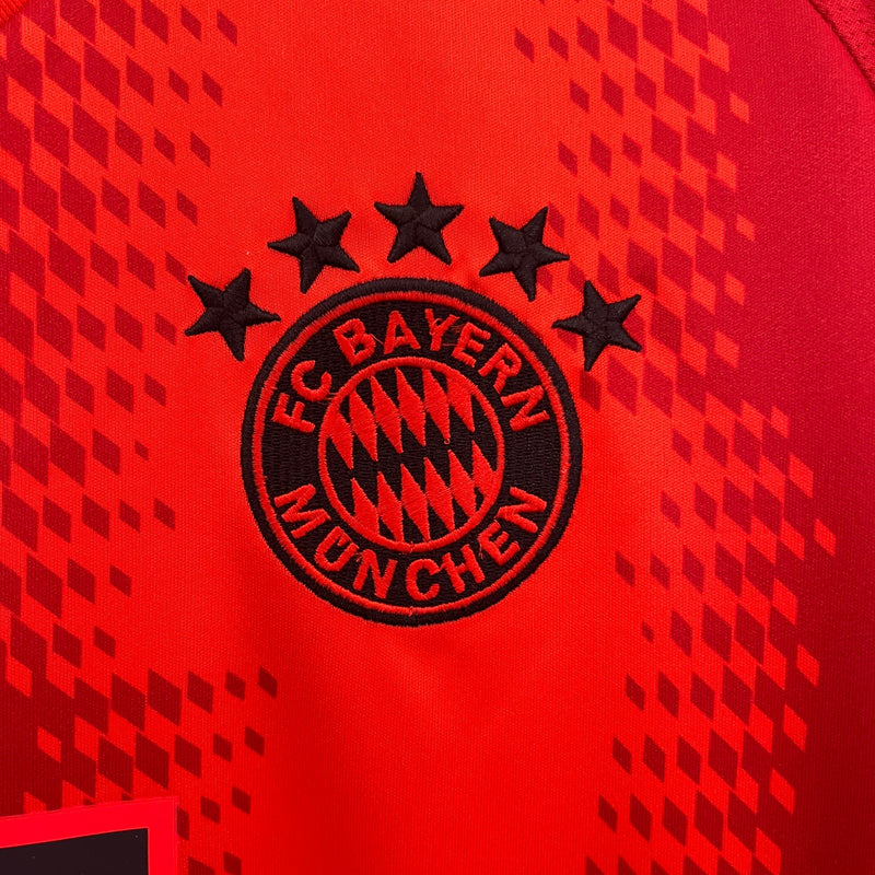 Camisa Bayern de Munique I 24/25 Adidas - Vermelho